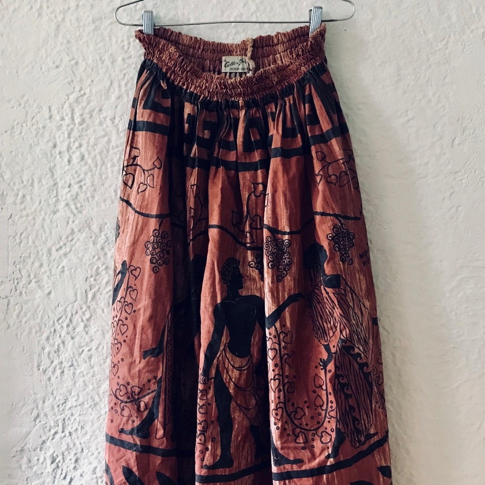 Vintage 1947 ZACHARY BOGERT COTTON SHOP Ritz Skirt